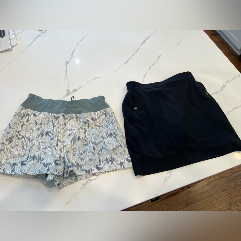 Athleta Black Skort - 2 Skorts. Sold as 2 piece bundle. Both size 10